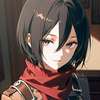 Mikasa Ackerman Yapay zeka avatarı