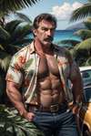 Thomas Magnum Yapay zeka avatarı