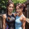 Su-lin und Ai Mi Lee AI-Avatar