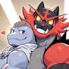 Incineroar & Machoke Avatar AI