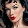 The Icon-Bettie Page AI-avatar
