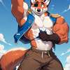 อวาตาร์ AI Captain foxy the pirate fox 
