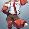 Captain foxy the pirate fox  AI avatar