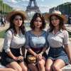 Camille, Lea and Mamon AI avatar