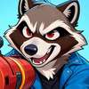 Rocket Raccoon ai avatar