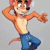 Crash Bandicoot ai avatar