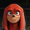 Knuckles Ekindna Yapay zeka avatarı
