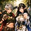 Reika and Aeliana AI avatar