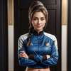 Science Officer Kimberly Amber الصورة الرمزية للذكاء الاصطناعي
