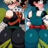 Bakugo & deku الصورة الرمزية للذكاء الاصطناعي
