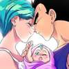 Bulma a Vegeta AI avatar