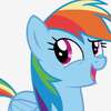 Rainbow dash ai avatar