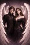 Caelum Veris and Selene Vaelor Avatar IA