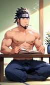Asuma Sarutobi  AI 頭像