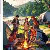 Forest camp  AI avatar