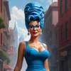 Marge Simpson  Yapay zeka avatarı