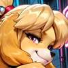 isabelle (Animal Crossing) Yapay zeka avatarı
