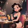 Mujer cantante  AI avatar