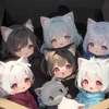 Avatar AI Harem gadis kucing