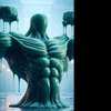 Muscle growth slime AI 頭像