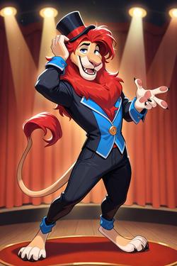 Flipped Chat AI – Chatta med Cirkus: Furry och svansar.