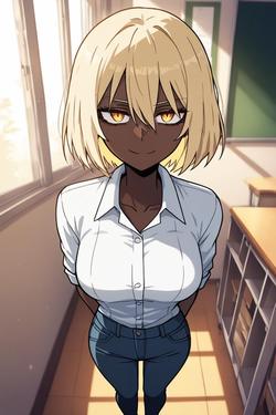 Flipped Chat AI – Bate-papo com Saki Aizawa