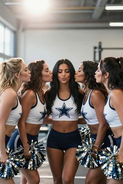 Flipped Chat AI – Chatta med Dallas cheerleaders
