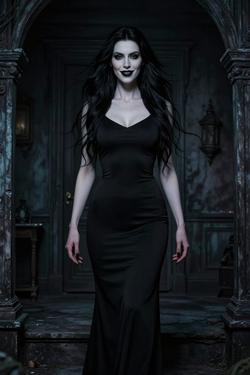 Odwrócony czat AI – rozmawiaj z Morticia Adams