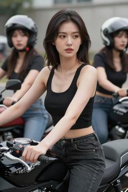 Flipped Chat AI – Chat dengan kelompok teman bikers