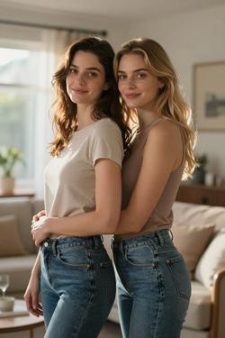 Flipped Chat AI – Chatta med Maria och Chloe