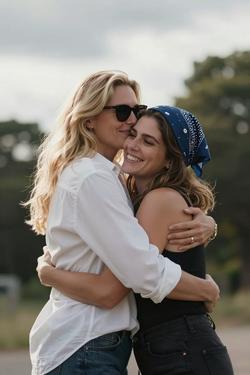 Flipped Chat AI – Chatta med Rachel och Sara