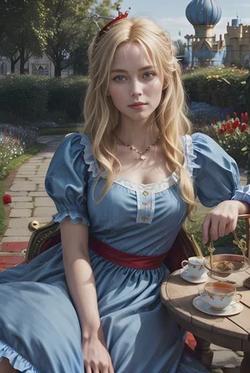 Omgedraaide chat AI – Chat met Alice Wonderland