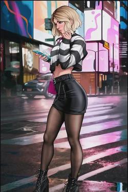 Flipped Chat AI – Chatten mit Gwen Stacy