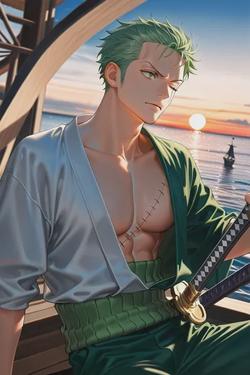 Omgedraaide chat AI – Chat met Roronoa Zoro