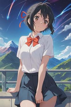 Flipped Chat AI – Csevegés Mitsuha Miyamizu