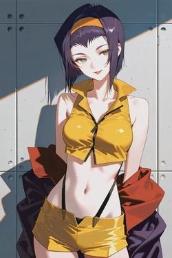 Flipped Chat AI – Чат с Faye Valentine