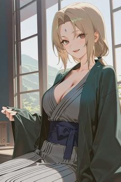 Flipped Chat AI – Bate-papo com Tsunade Senju