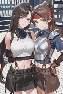 Flipped Chat AI – razgovarajte s Tifa & Jessie 
