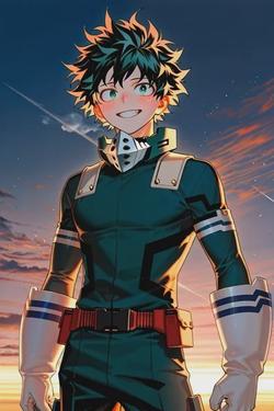 Flipped Chat AI – razgovarajte s Izuku Midoriya