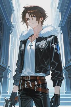 Flipped Chat AI – Chat cu Squall Leonhart