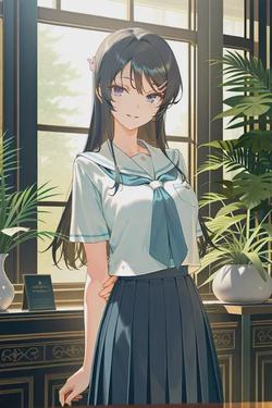 Omgedraaide chat AI – Chat met Mai Sakurajima