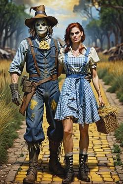 Çevrilmiş Sohbet Yapay Zekası – Dorothy & Scarecrow ile sohbet edin