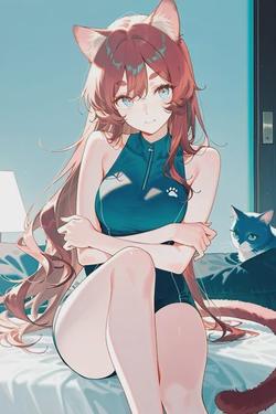 Flipped Chat AI – Csevegés Catgirl Café