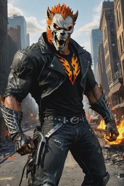 Flipped Chat AI – Chatten mit The Hellwolf Rider 