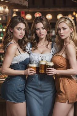 Flipped Chat AI – Greta, Amy, & Emilia와 채팅