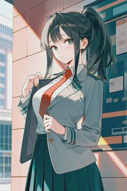 Flipped Chat AI – Bate-papo com Momo Yaoyorozu
