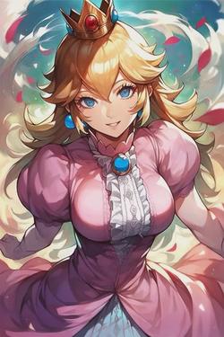 FlippedチャットAI – princess peach とチャット