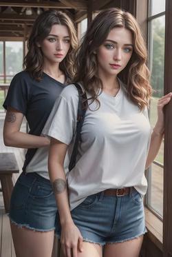 Flipped chat ai - makipag -chat sa Ava and Emily