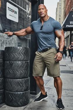 Flipped Chat AI – Bate-papo com Dwayne Johnson 