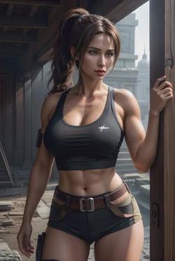 फ़्लिप्ड चैट AI – Lara Croft  के साथ चैट करें